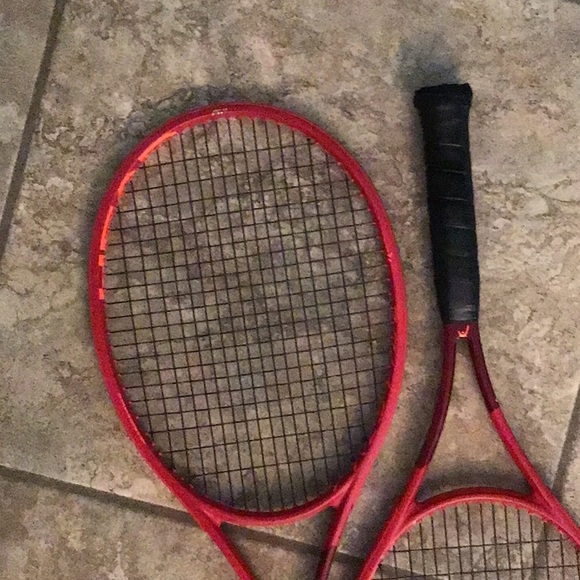 TWO Head Graphene 360+ Prestige Midplus, 4 5/8 RACQUETS, NEW GRIP & HEAD GUARD. - Picture 8 of 10